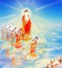 看到莲华跟佛出现在空中，该怎么办